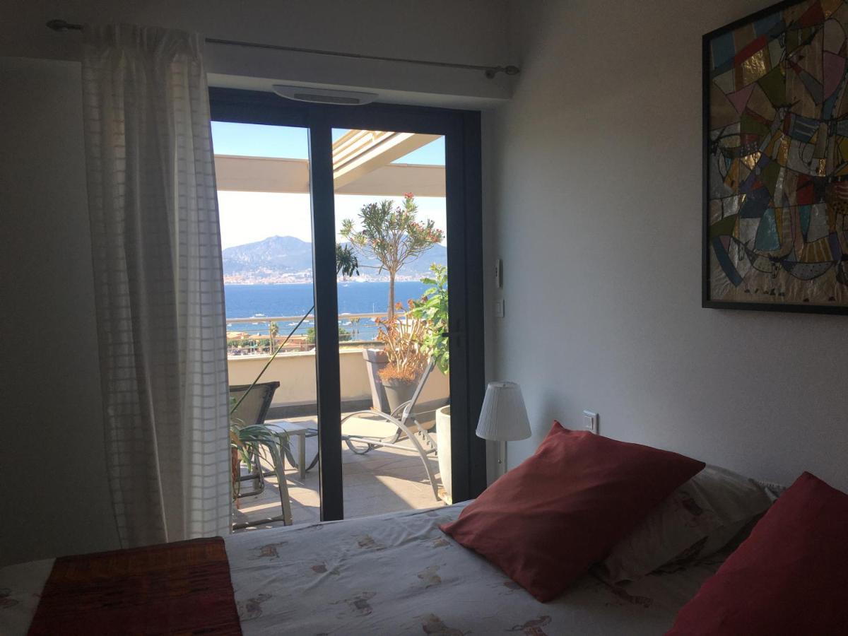 ポルティシオVue Magnifique Sur Baie Ajaccioアパートメント エクステリア 写真
